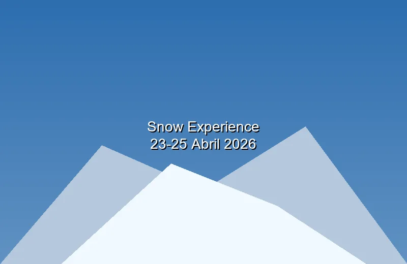 Snow Experience abril 2026 (2)